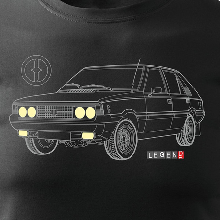 FSO PRL Legend pánské tričko Polonez černé REGULAR