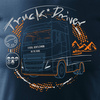 Tričko s nápisem Volvo dárek pro řidiče kamionu TIR pánské tmavě modré REGULAR