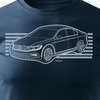 Pánské tričko VW Passat tmavě modré REGULAR