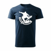 Pánské snowboardové tričko navy blue REGULAR