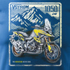 Suzuki V-strom Vstrom 1050 DE pánské modré tričko na motorku REGULAR
