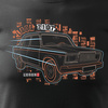Tričko s nápisem Lada Lada auto PRL 2107 2105 pánské černé REGULAR