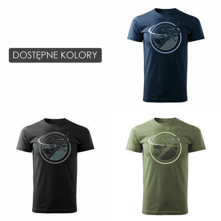 Pánské tričko pro piloty kluzáků černé REGULAR