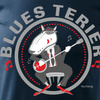 Blues Terrier pánské tmavě modré tričko REGULAR