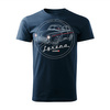 Pánské tričko Mermaid car T-shirt navy blue REGULAR