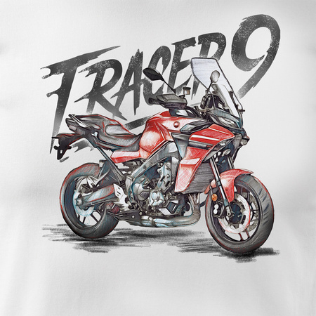 Yamaha Tracer 9 900 pánské námořnicky bílá na motorce