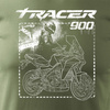 Yamaha Tracer 9 900 khaki pánské tričko na motorku motorka