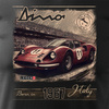 Ferrari Dino F1 Le Mans sběratelské tričko pánské černé REGULAR