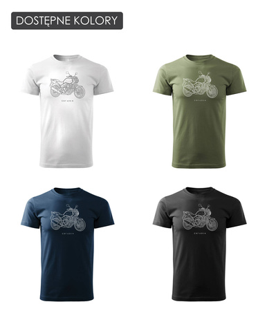 Honda CBF 600 N pánské khaki tričko REGULAR na motorku