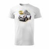 Citroen 2CV 2 CV Charleston tričko pro americké motoristické nadšence pánské sběratelské bílé REGULAR