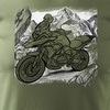 BMW GS 1250 ADVENTURE pánské khaki tričko REGULAR motorka motorka