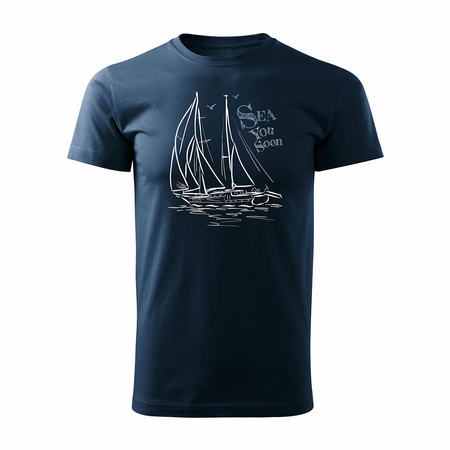 Výprodej - pánská námořnická košile REGULAR s plachetnicí