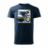 Tričko s cyklistou cyklista cyklista cyklista cyklista cyklista pánské tmavě modré REGULAR