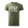 Suzuki GSX 1000 GT pánské khaki tričko REGULAR na motorku