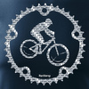 Mountain Bike pánské tmavě modré tričko REGULAR