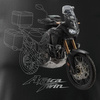 Honda Africa Twin CRF1100L pánské tričko na motorku černé REGULAR