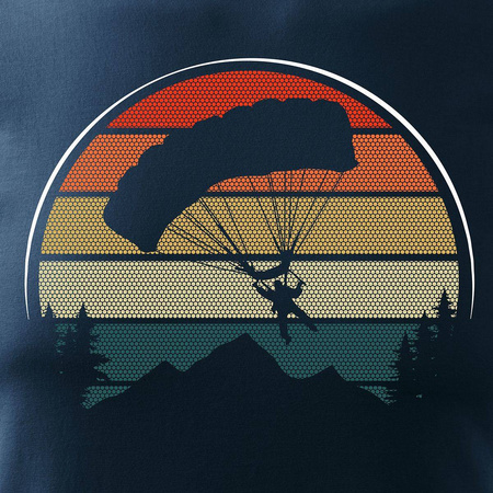 Pánská košile s padákem námořnická modrá REGULAR