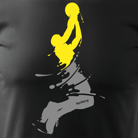 Pánské basketbalové dresy černé REGULAR