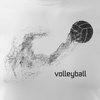 Volejbalové tričko Volleyball men's white REGULAR