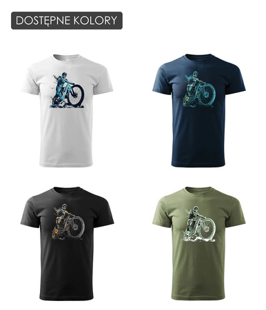 MTB Tričko pro sjezd na horském kole pánské černé REGULAR