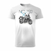 Honda NC 750 X NC750X pánské tričko na motorku bílé REGULAR