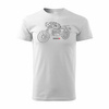 MZ ETZ 150 250 pánské tričko na motorku bílé REGULAR