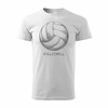 Volejbalové tričko Volleyball men's white REGULAR