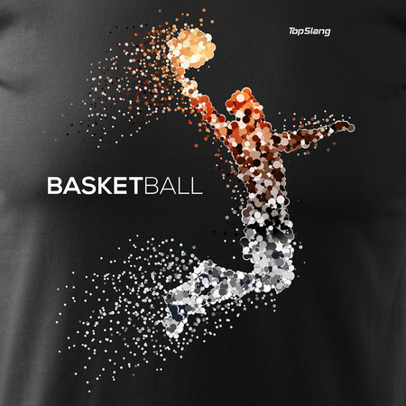 Pánské basketbalové dresy černé REGULAR