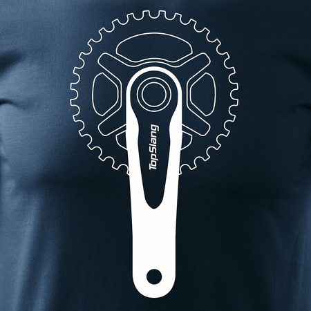 Pánský cyklistický dres Cranked navy blue REGULAR