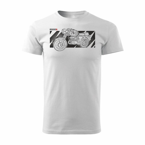 MZ ETZ 150 250 pánské tričko na motorku bílé REGULAR