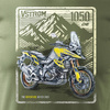 Suzuki V-strom Vstrom 1050 DE pánské khaki tričko na motorku REGULAR