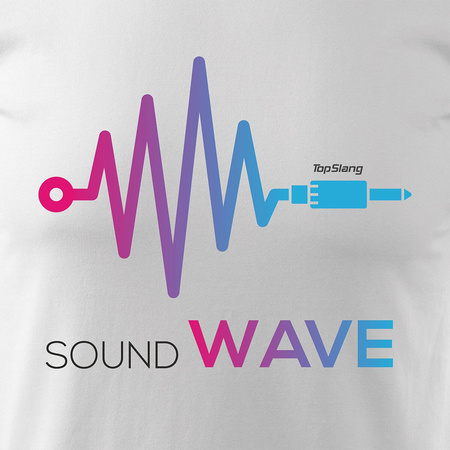 Tričko pro DJ trance music house music pánské bílé REGULAR