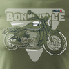 Triumph Bonneville khaki pánské tričko REGULAR motorka motorka