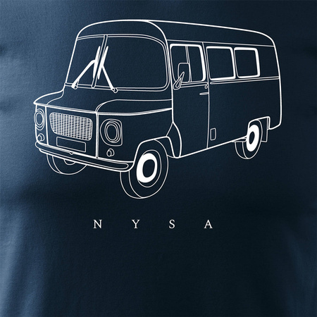 Nysa 522 Nysa pánské tmavě modré tričko REGULAR