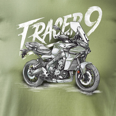 Yamaha Tracer 9 900 pánské námořnicky khaki na motorce