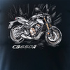 Honda CB650R CB 650 R pánské námořnicky modré tričko REGULAR na motorku