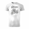 BMW GS R 1300 pánské tričko na motorku bílé REGULAR