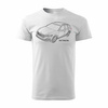 Škoda Octavia pánské tričko s motivem auta bílé REGULAR