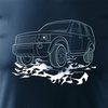 Pánské tričko Land Rover Land Rover car navy blue REGULAR
