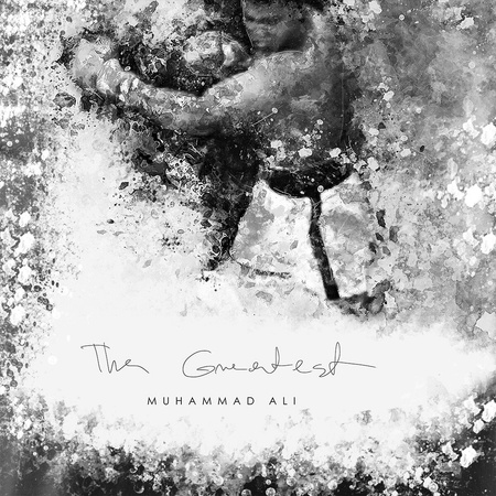 Muhammad Ali pánské černé tričko REGULAR