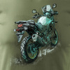 Suzuki V-strom Vstrom DL 650 XT pánské khaki tričko na motorku REGULAR
