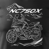 Honda NC 750 X NC750X pánské tričko na motorku černé REGULAR