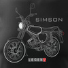 Simson Enduro S50 S51 pánské tričko na motorku černé REGULAR