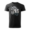 BMW GS F850 pánské tričko na motorku černé