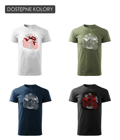 Ducati Multistrada 1200 950 pánské tričko na motorku černé REGULAR