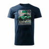 Alfa Romeo Giulia Quadrifoglio pánské tmavě modré tričko s motivem auta REGULAR