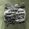 Chrysler Pacifica pánské khaki autotričko REGULAR
