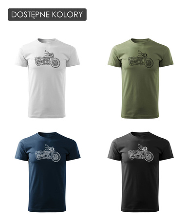 Triumph Bonneville khaki pánské tričko REGULAR motorka motorka