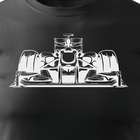 Pánské tričko Formula 1 černé REGULAR