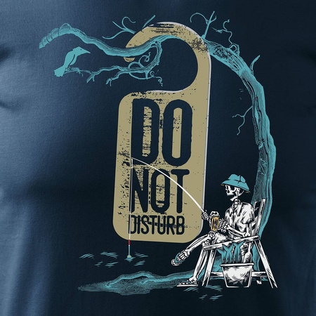 Pánská rybářská košile námořnická modrá REGULAR